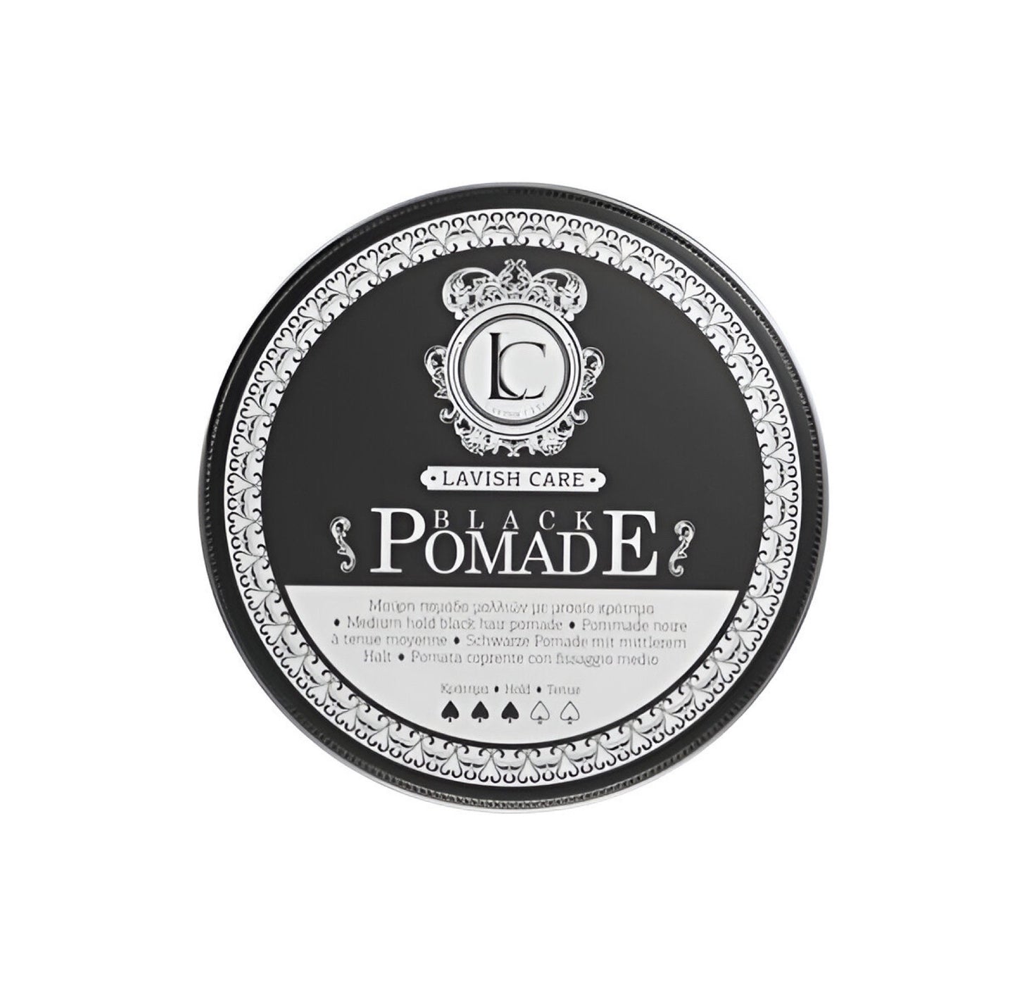 BLACK POMADE Medium Hold Black Hair Pomade